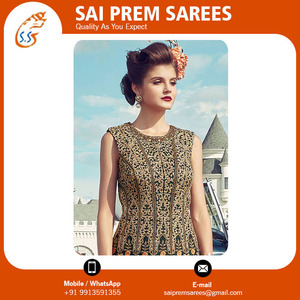 L tamaño Virasat vestido de novia adultos de alta calidad étnico indio Sari largo algodón seda vestido ocasiones especiales fiestas señoras - Product Image 3