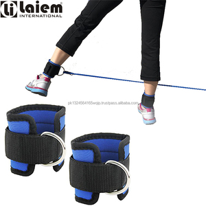 Sangles de cheville réglables en néoprène pour l'entraînement d'haltérophilie en salle de sport-Accessoire essentiel - Product Image 4