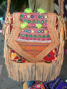 Vintage Boho Bohemio Hombro Banjara Bordado Bolsa de la compra al por mayor - Product Image 4