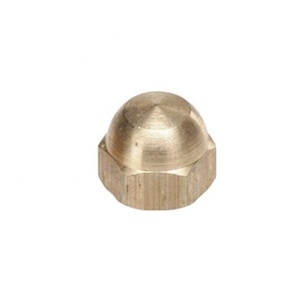 Tuerca de cabeza de cúpula de latón de alta calidad PN 82181 Tuercas Premium del fabricante de la India - Product Image 1
