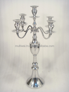 Bougeoir Bronze Antique décoratif pour la décoration intérieure pièce maîtresse pour la décoration d'anniversaire de mariage de fête de mariage - Product Image 3