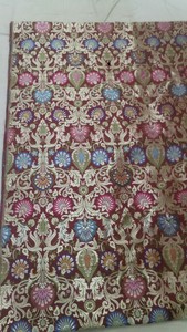 Handmade <b>Silk</b> Brocade Fabrics for Home Decor Interior Design Wedding for Cushions Sleepwear Curtains Dress Designers - Product Image 3
