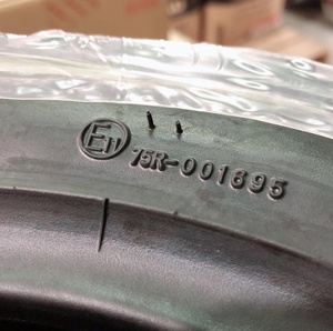 Pneu certifié E-mark 100/90-10 8PR 56J # 310A (Marque : Teamworld, Fabriqué à Taïwan) - Product Image 2