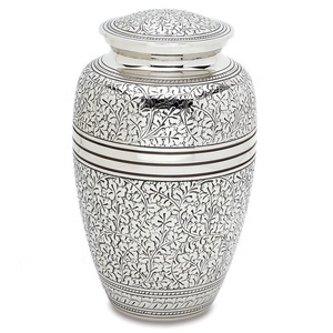 Ciselure en laiton moulé, finition Nickel classique, gravé à la main, chêne argent, accessoires de maison, Top soldes, - Product Image 2
