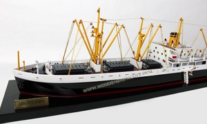 Modèle de bateau en bois, art artisanal - Product Image 3