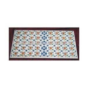 ท็อปโต๊ะฝังลายหินอ่อน - Product Image 1