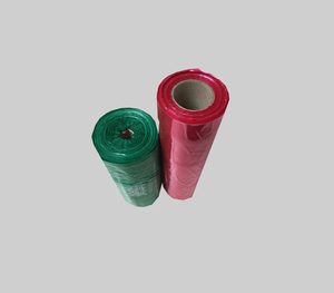 <b>plastic</b> bags on <b>roll</b> with paper core made in Vietnam - Product Image 1