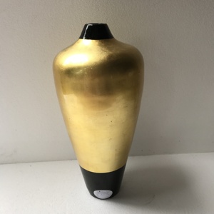 Vase de décoration en laque or, de luxe, de haute qualité, nouveau style, 2020 - Product Image 2
