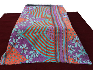 Édredon en coton japonais réversible, décoratif, style Vintage et ethnique, couverture de lit, bohème - Product Image 2