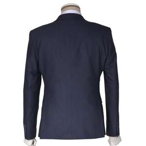 Production spéciale haute qualité nouvelle mode viscose et polyester tissu tissé hommes costumes marié costume de mariage - Product Image 4