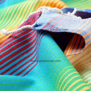 Colores del Arcoíris nuevo diseño brillante Peshtemals y toallas turcas de gran tamaño para el lado de la piscina y la playa aleatorio % 100 algodón - Product Image 4