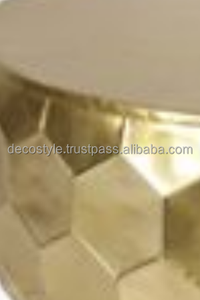 Mesa de centro de Peine de miel de latón Muebles de sala de estar elegantes para uso doméstico - Product Image 3