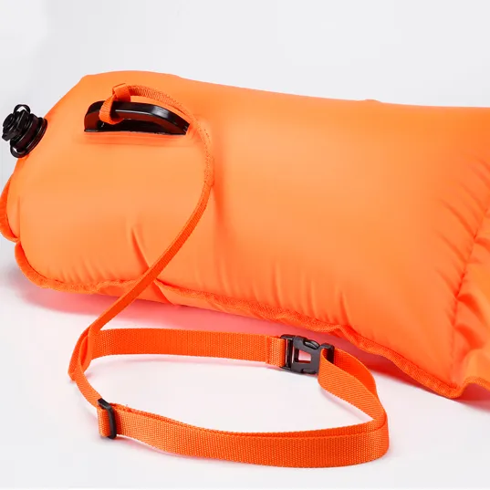 Sac étanche de bouée de natation de flotteur de plongée avec valve de gonflage