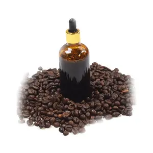 100% Pure and Organic Wholesale Supplier Cold Pressed Pure Coffee Oil used to stimulates hair growth Lower Price India