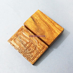 อินเดียเครื่องประดับตกแต่งกล่องไม้ Hamsa ออกแบบ - Product Image 2