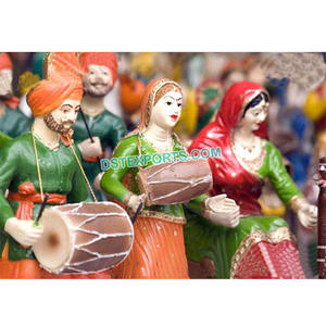 Wala และรูปปั้นผู้หญิงปัญจาบรูปปั้นวัฒนธรรมปัญจาบตกแต่งเวทีปัญจาบแต่งงาน Mehandi ตกแต่งธีม - Product Image 1