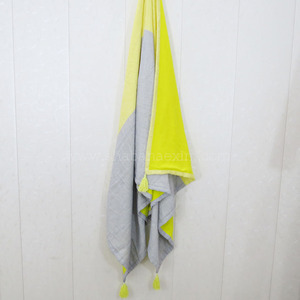 Personalized Beach <b>Towels</b> with Tassel Solid Color Pool <b>Towels</b> Quick-dry Turkish Cotton Golf Yarn Fouta <b>Towel</b> India Manufacturer - Product Image 5