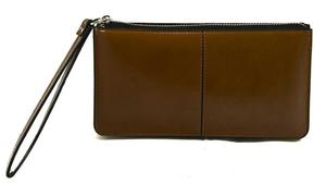 Portefeuille fashion en cuir pour femmes, sac à main avec fermeture éclair en toute sécurité - Product Image 3