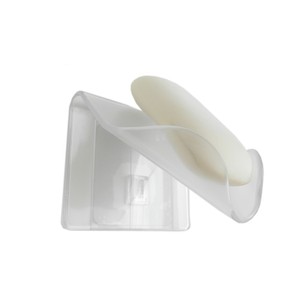 Porte-savon mobile multifonction auto-adhésif en plastique créatif écologique de haute qualité porte-éponge de savon sans trace pour - Product Image 5