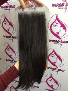 Pelucas de cabello Natural virgen con cierre de encaje 5x5, la mejor calidad - Product Image 2