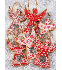 Adorno colgante para árbol de Navidad, decoración navideña con colores y tamaños personalizados - Product Image 3