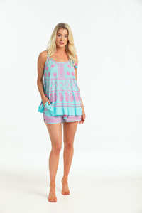 2025 été mode Boho vêtements femmes sans manches glands bretelles Spaghetti légèrement à volants ourlet fait à la main broderie Blouse - Product Image 2