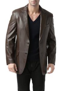 Chaqueta de Cuero de Oveja Genuina Lavada con Acabado Acolchado Otoñal, Estilo Motero, con Ribete de Piel, Servicio OEM, Ecológica e Impermeable - Product Image 3