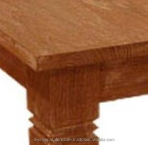 Mueble de madera de teca, mesa de comedor antigua de teca de Indonesia - Product Image 3