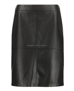 Jupe crayon en cuir PU, grande taille, Sexy, Plus velours, confortable, hanche, en cuir de mouton véritable - Product Image 1