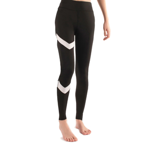 Leggings Deportivos para Mujer, Cintura Alta Elástica, Transpirables, con Inserciones de Malla Sexy, Leggings de Moda - Product Image 2