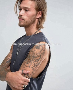 เสื้อกล้ามระบายอากาศได้สำหรับผู้ชายเสื้อ100โพลีเอสเตอร์ออกแบบได้ตามสมัยนิยม - Product Image 3