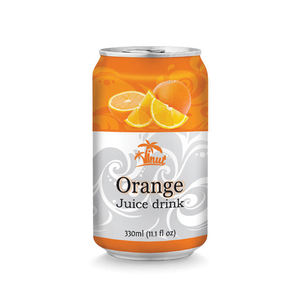330ml de boisson de jus d'orange en conserve 100% Pure Juice Export Private Label OEM ODM - Product Image 3
