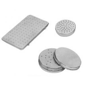 Instruments chirurgicaux creux marchandises étui à aiguilles Rectangle et étui à aiguilles rond avec couvercle 90x15 acier inoxydable 2999 Mahersi - Product Image 6