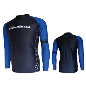 2018 nueva llegada manga larga protección UV hombres erupción - Product Image 2