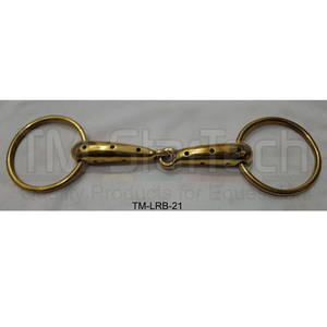 Mousqueton à anneau lâche équestre occidental de haute qualité pour les courses et l'entraînement pour les écuries et les chevaux - Product Image 1