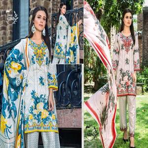 ชุดสนามหญ้าพิมพ์ลายปากีสถาน/ชุดปัญจาบพิมพ์ลาย salwar kameez/ladymade ชุดใน Lahore - Product Image 4