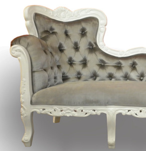 MUEBLES DE Indonesia-muebles franceses de caoba, Chaise Lounge - Product Image 3