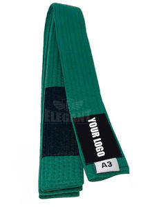 Etiqueta de oro profesional Jiu Jitsu brasileño Kimono 100% algodón Gi logotipo personalizado Jiu Jitsu cinturones Jiu Jitsu Taekwondo cinturones de goma - Product Image 2