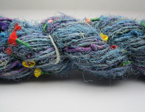 Custom Color Anti-Static Dyed Silk Yarn Knitting Ring with Eco-Friendly <b>Material</b> for Sewing Weaving <b>Embroidery</b> & Hand Knitting - Product Image 2