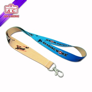 Factory Polyester Custom Printing Breakaway Woven <b>Lanyard</b> <b>for</b> Badge ID Holder & Accessories - Product Image 4