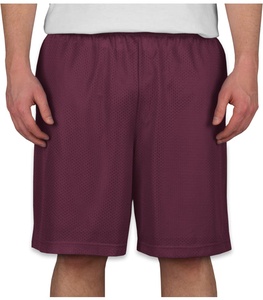 กางเกงขาสั้นบาสเก็ตบอลผ้าตาข่ายโพลีเอสเตอร์พิมพ์ลาย100% แบบถักสำหรับผู้หญิงลำลองมีเชือกรูดระบายอากาศได้ดีสำหรับฤดูร้อน - Product Image 2