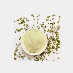 Poudre de haricot mungo biologique - 100% pure naturelle de haute qualité - Product Image 1