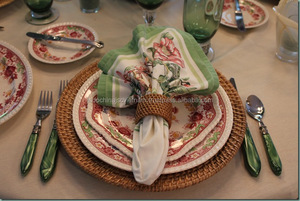 Placa de cargadores de ratán, cargador de boda, venta al por mayor, precio barato - Product Image 6