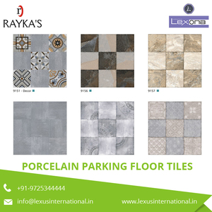 Azulejos de piso de estacionamiento digital de porcelana de diseño moderno generalizado para uso en paredes interiores - Product Image 2