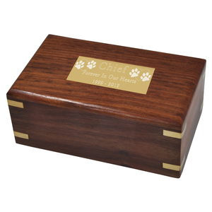 Urne funéraire en bois de style américain pour cendres, accessoires funéraires Brassworld India - Product Image 5