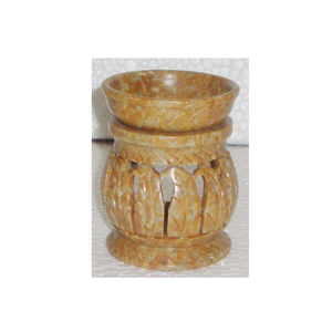 Quemador de aceite aromático de esteatita india, superdifusor para quemadores de aceite para decoración del hogar y regalo de boda para fragancia a bajo precio - Product Image 1