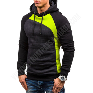 Sudaderas con capucha de alta calidad para hombre, ropa deportiva masculina de marca personalizada, jersey de hiphop ajustado a la moda - Product Image 5