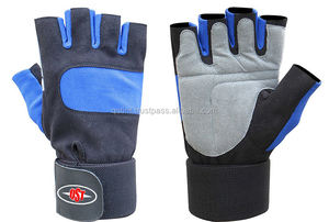 Guantes de Fitness Duraderos de Neopreno de Media Palma QST INTERNATIONAL de Primera Calidad para Gimnasio y Levantamiento de Pesas Unisex con Logotipo Personalizado - Product Image 6