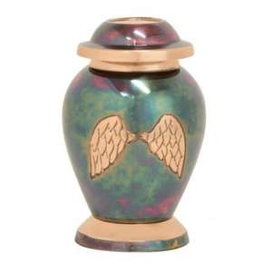 Urna de cremación de mascotas para cenizas funerarias, recuerdo de diseño de pata grabada, cúpula de platino clásica, Metal, latón/aluminio, nuevo - Product Image 3