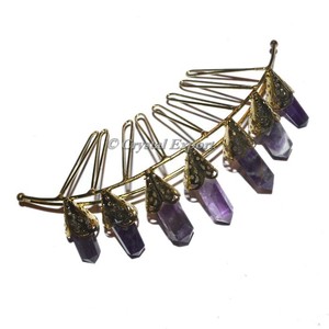 Amethyst 7 Pencil Golden Crown - Product Image 1